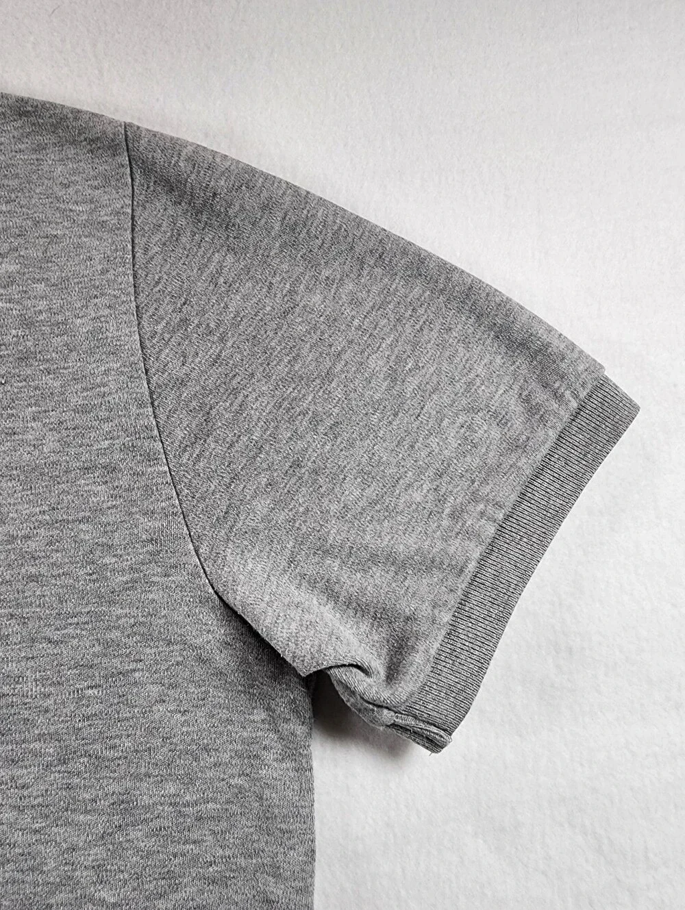 Vintage Polo Ralph Lauren Interlock Cotton Polo Shirt Gray Men's M 90s Y2K